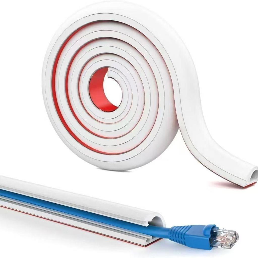 Self-Adhesive PVC Side-Opening Cable Trunking for Wire Storage