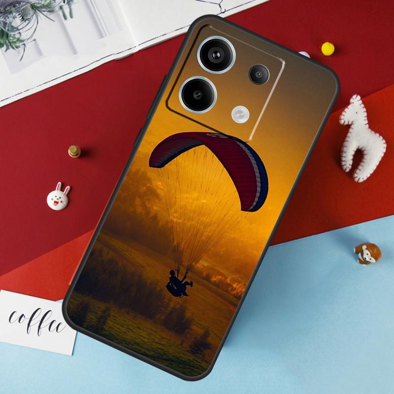Paragliding Sport Case For Xiaomi Redmi Note 14 12 11 10 13 Pro 15 Pro Plus Redmi 15 14C 10C 12C 13C 15C Cover