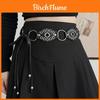 Cinto de Cintura Retrô Estilo Boêmio Moderno Com Design Único de Círculo Vazado Para Amantes da Moda