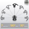 Marine Hardware MKA 60 Trolling Motor Mounting Base Quick Release Bracket Stable Support For Fishing Rod Holder Ship Part