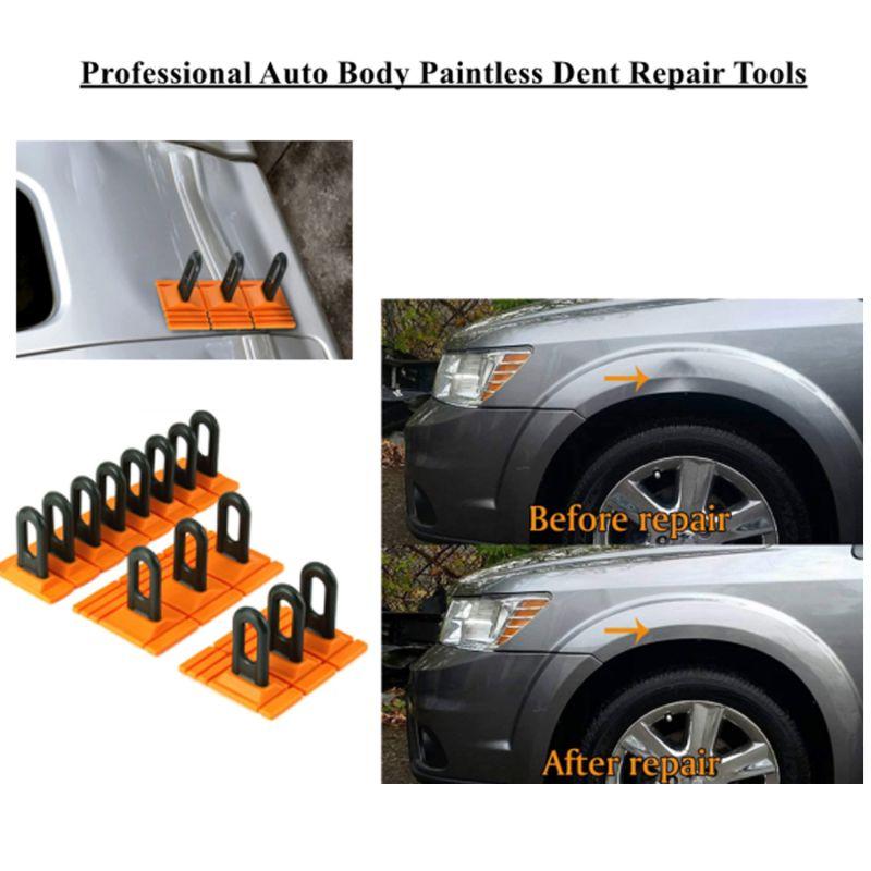 Car Dent Repair Pull Tabs Tools Kit Multi-Claw Pull Row Puller Tool Set Hook Pulling-on Piece For Repair Door Dent Slight Dent