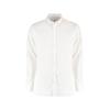 Kustom Kit Mens Oxford Stretch Slim Long-Sleeved Shirt