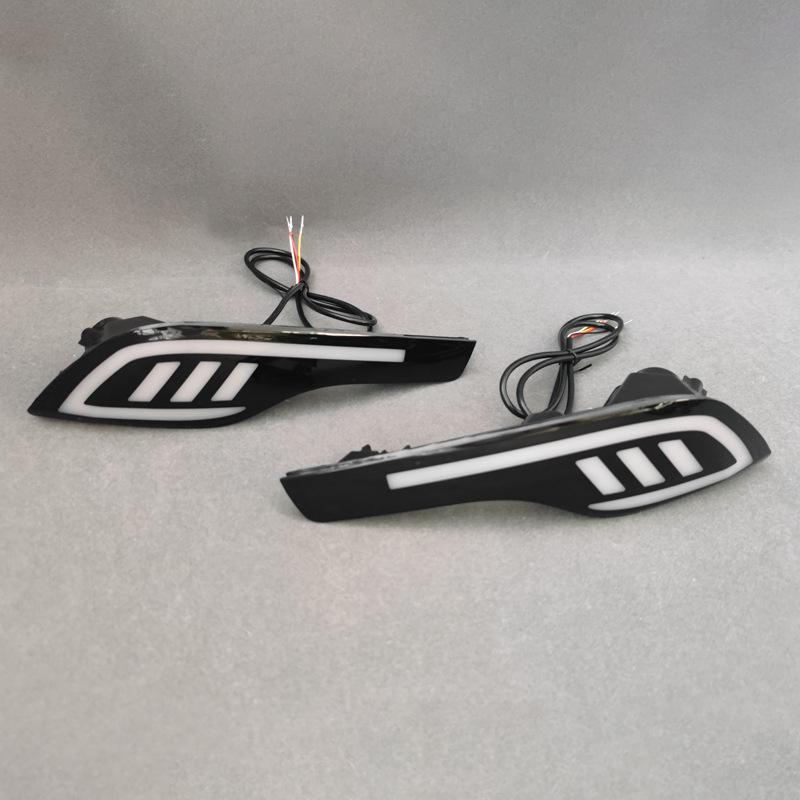 LED Sequential Turn Signal Brake Reflector Mod for 2017-2019 Honda CRV Rear Bumper
