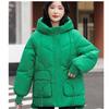 Cotton-padded Jacket Women's Korean Version of The Loose Hooded Padded Jacket Loose All-match Thick Warm Jacket