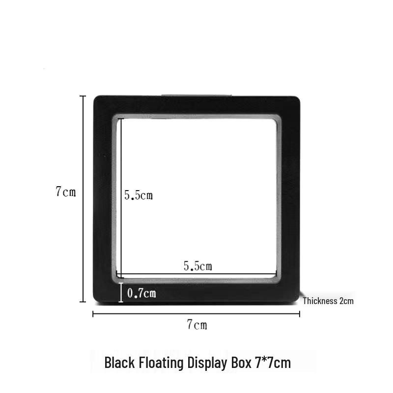 Transparente Anti-Oxidations-Schmuckausstellungs- und Aufbewahrungsbox