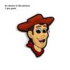 1pcs Cartoon PVC  Shoe Charms Clog Sandals Buckle Decorations Shoe Accessories Buzz Lightyear Unisex Boys Girls Gift