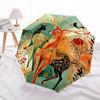 1pc Deer Fantasy Auto Folding Umbrella, Sturdy And Durable Automatic Folding Umbrella with 8 Ribs, Convenient for Outdoor Use062