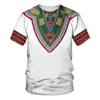 New Summer African Ethnic Style Pattern 3D Print T-Shirts Men Women Tshirt Short Sleeve Oversized Harajuku Tee Top Kid 2025