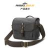 Rugged Wax Canvas Camera Messenger Bag DSLR Mirrorless Compact Cameras Men Women Outdoor Travel Vintage Style Shoulder