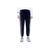 Fila Fusion Retro Patchwork Woven Knitted Sports Pants Men bottoms Deep-Black T11M213801F-BK