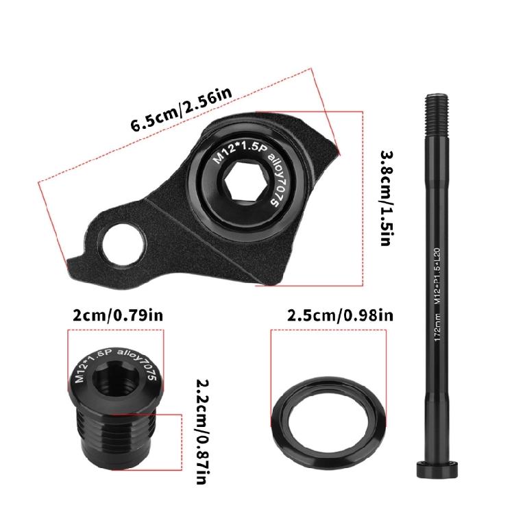 Aluminum Alloys Universal Derailleur Hanger Light Weight Bike Tail Hook Replacement Bicycles Frame Rear Hook Enduring