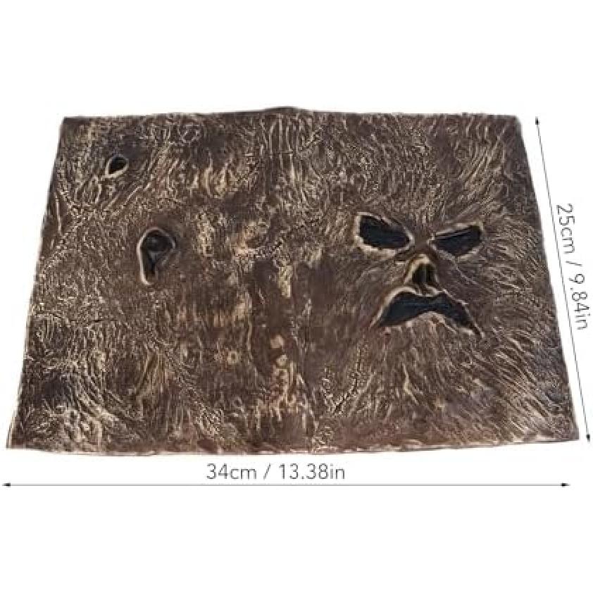 Evil Dead Book Cover 3D Stereoscopic Devil Effect Premium Latex Material Cuttable Design Gift 13.38in Long 9.84in Wide Inspired by Movie Images to