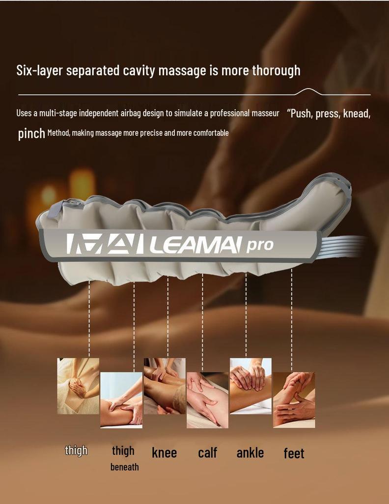 Air Wave Leg Massager: Cross-Border Pressure Therapy Device