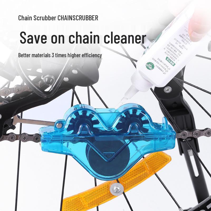 Bisiklet ve Motosiklet Zincir Temizleme Seti: Dağ Bisikleti Zincir Temizleyici ve Bakım Fırçası
