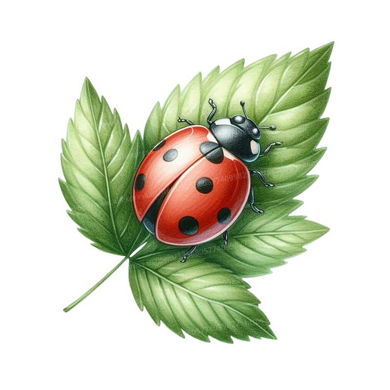 Cute Ladybug Cartoon Car Sticker Waterproof Styling Automobiles Motorcycle Exterior Accessories Vinyl Decals Y209
