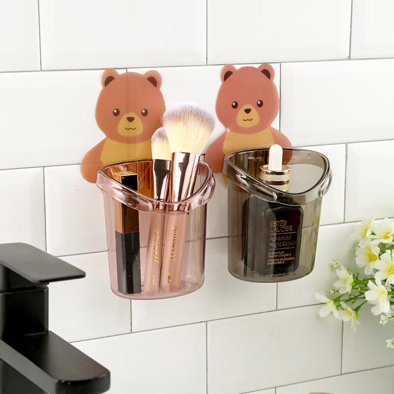 Cartoon Suction Cup Bathroom Storage Shelf