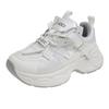 [Youshilai] Thick-soled heightening dad shoes for women's spring 2025 new small thick-soled casual sports shoes
