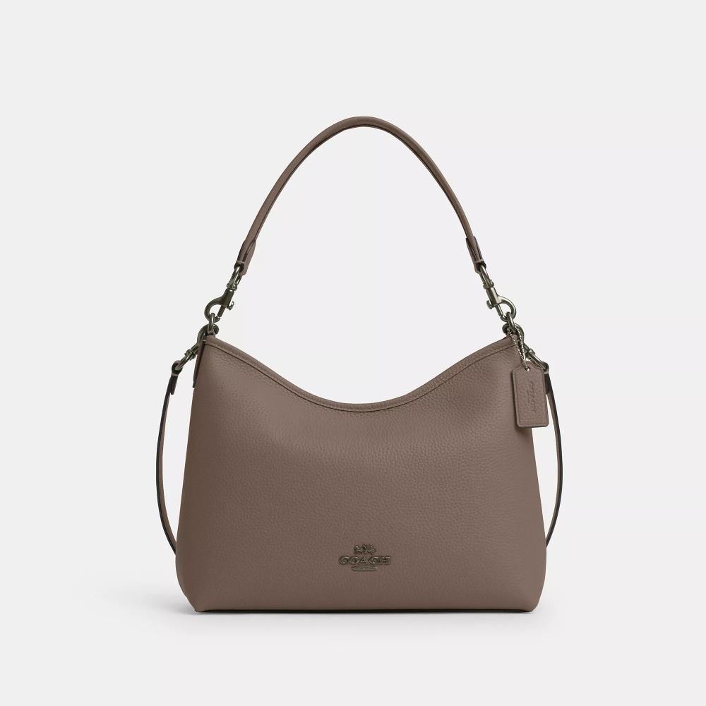 

Сумка через плечо Coach Laurel темный камень