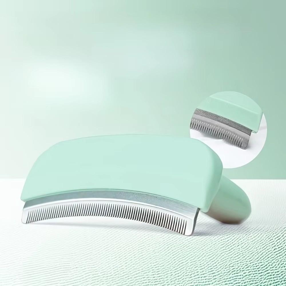 Plastic Tooth Dog Brushing Comb Arched Head Pet Hair Trimming  for Pet Hair Care