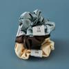VILLA DE SILK Baby Scrunchie 3set(Butter/Teal green/Brown)