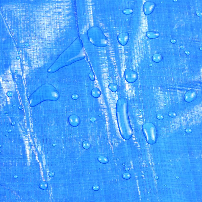 Fuxing Heavy-Duty Blue-Orange Waterproof Tarp