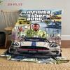 Grand Theft Auto: Coperta Urban Chaos Morbida e confortevole Viaggio in campeggio camera da letto Stampa digitale Coperta da riposo