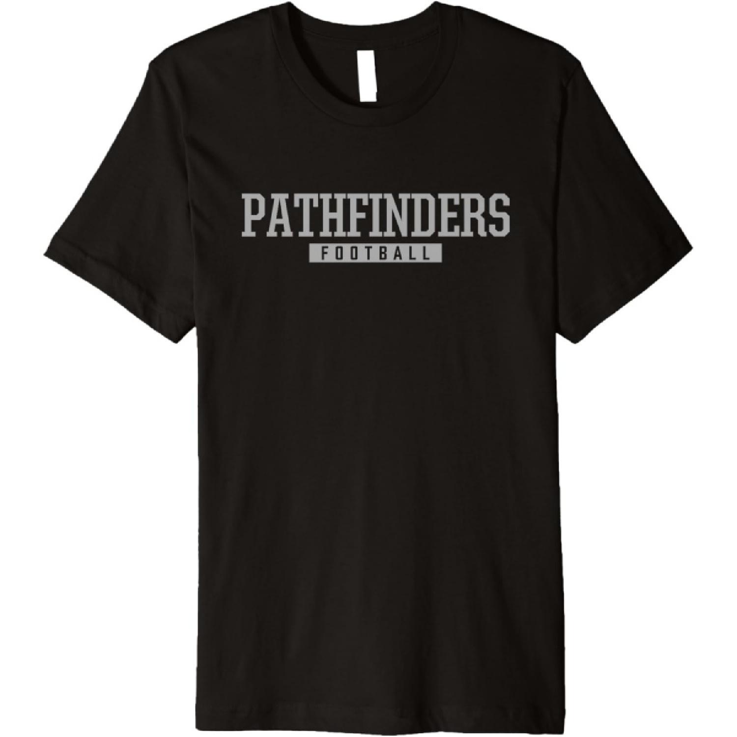 

Fremont Pathfinders Football HS Premium T-Shirt XXXXXL чорний