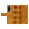 For OnePlus Nord 5 5G/OnePlus Ace 5 Ultra 5G Leather Case Wallet Stand Grids Imprinted Phone Cover with Strap
