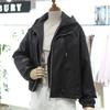 The Thilbery Fake Leather Check Hooded Layered Jumper NCMTR9M0JP07W