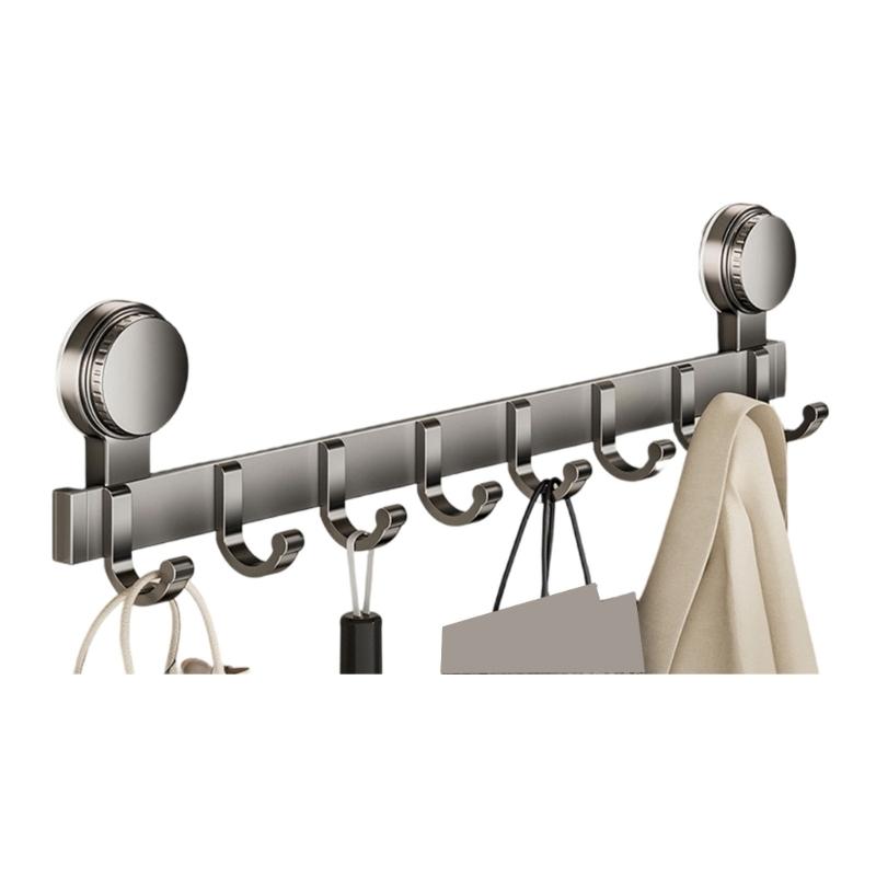 Strong Suction Cup Hook Strong Load-bearing Adhesive Rack Hook for Bathroom And Kitchen Organization