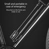 160PSI High Pressure Shock Pump Multi-purpose Bike Floor Pump with Gauge Bicycles Airs Pump for Road Mountain Bike