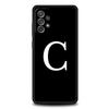 Initial Letter A Z Phone Case For Samsung Galaxy A17 A07 A55 A35 A25 A15 A05 A33  A31 A23 A21s A13 A41 A73 A53 A51 A71 A03 Cover