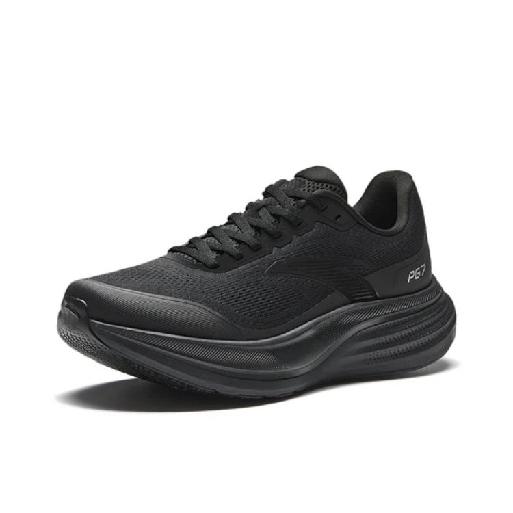 Anta Travel Step 3 Running Shoes Men's Low Top Basic Black/Silver 112635546-1