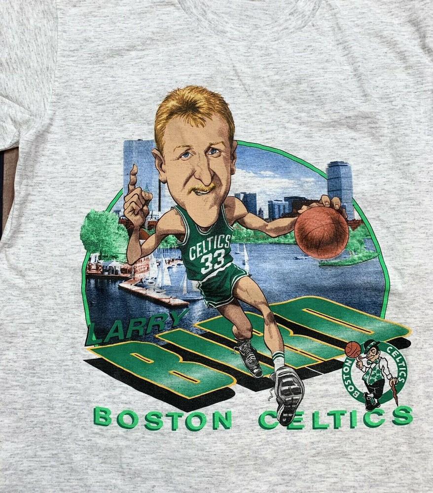 

Larry Bird caricature T-shirt Sport Grey Tee All Sizes S-5XL JJ3949 Unisex T-Shirt M