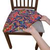 4Pcs Universal Stretch Chair Seat Cover Removable Dirt-resistant Chair Slipcover  Home