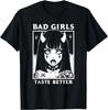 Vintage Bad Girls Taste Better Tattoos Lovers For Women T-Shirt Mens Womens Tees Top Unisex T-Shirt Mens Womens Tees Top
