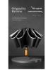 Automatic Windproof Umbrella: UV Protection, Large Folding Design, Wooden Handle for Sun and Rain