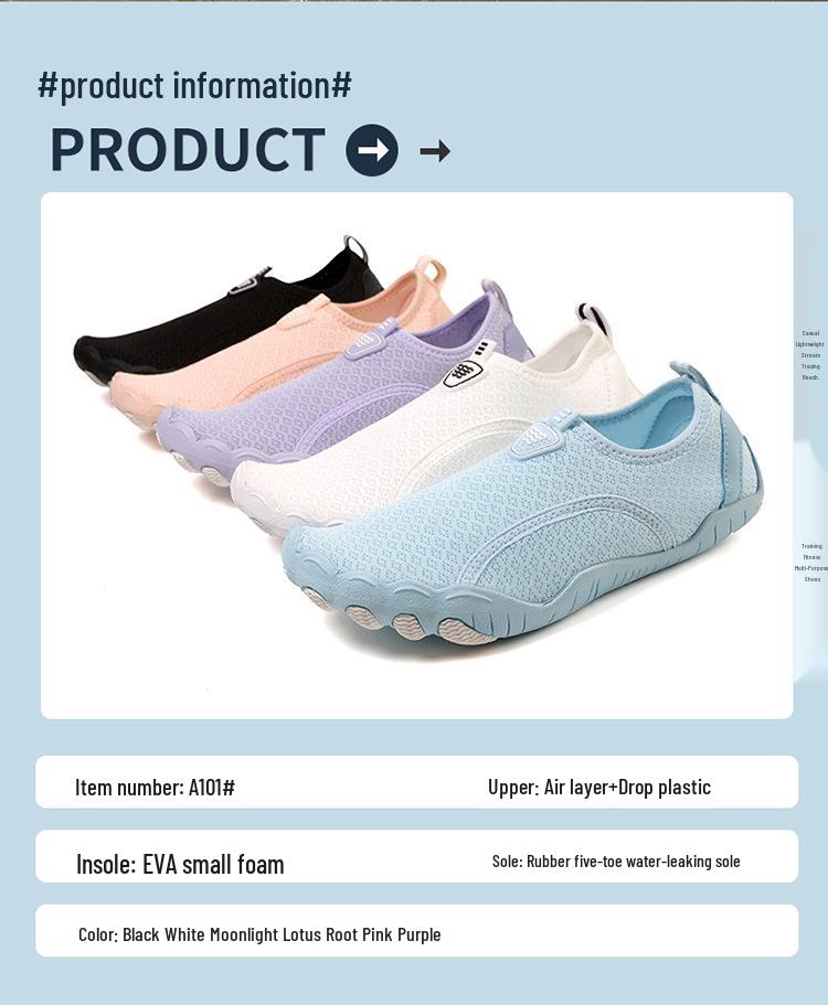 Women's Breathable Barefoot Snorkeling & Swimming Shoes - Couple Style