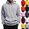 Sweat à capuche en polaire pour homme, décontracté, à manches longues, pull à 1/4 zip