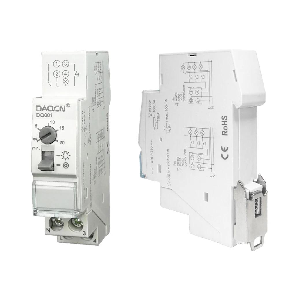 Best passageway time lag switch timer switch light delay time relay 111V 16A 11 minutes range for corridor Lighting Controls