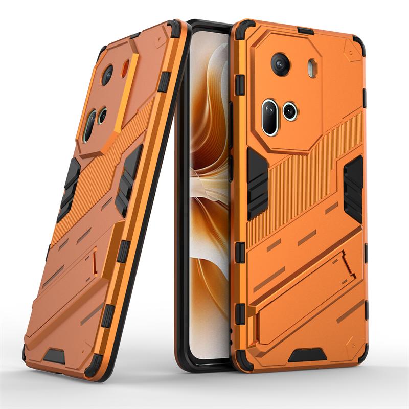 For OPPO Reno 11 Pro Case Luxury Armor Bumper Shockproof Phone Case For OPPO Reno11 Reno 11Pro Magnetic Holder Stand Back Cover