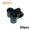 Technical Part MOC Driving Ring Axle Pin Various Styles of Technology Parts Connectors Fits For Brick Playset Block Bricks Toys  Playsetss