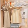 Short-Neck Clothes Hanger: Space-Saving, Anti-Slip, Traceless, Lazy Corner Design for Large Garments.