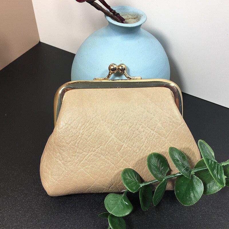 Frauen Neue Retro Geldbörse Damen Geld Schlüssel Kopfhörer Brieftasche Schnalle Candy Farbe Mädchen Münze Lagerung Taschen Beutel