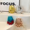 Foreign Trade Women's Bag 2025 New European and American Glossy Acrylic Bear Paw Bag Women's Chain Versatile Box Bag