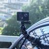 Elastyczny uchwyt samochodowy z przyssawką do przedłużania gęsiej szyi do kamery Gopro Hero 12 11 10 9 8 7 iPhone Samsung Insta360 X2 X3 DJI