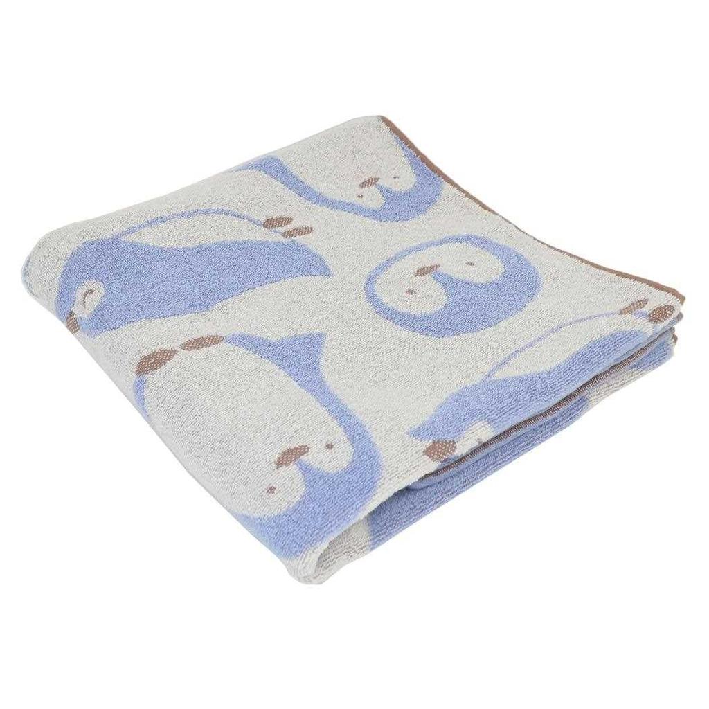 Hayashi Bad 60 x 120 Djur BO400201 Handduk, Ca. cm, Ansikte, Pingvin,