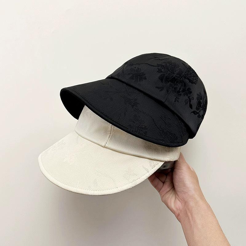 Fisherman Chinese Style Hat Female Spring And Summer Elegant Thin Cap Visor