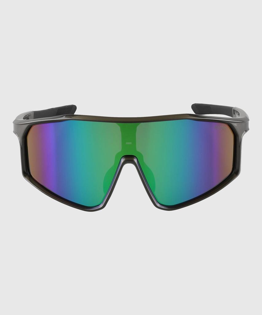 Tuditeo Sports Running Goggles Iter Sunglasses C4 Green/Frame Gray