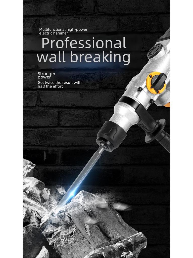 Ciocan electric și burghiu cu impact din cupru: Instrument multifuncțional, pentru uz casnic și industrial, pentru beton